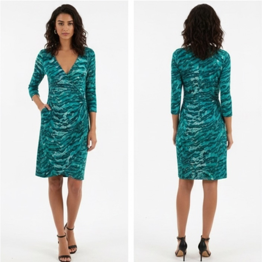DIANE von Furstenberg 💯 % silk dress size 4
